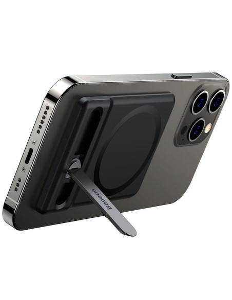 Support magnétique pliable BASEUS compatible avec MagSafe noir
