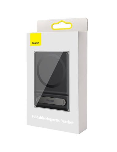 Support magnétique pliable BASEUS compatible avec MagSafe noir