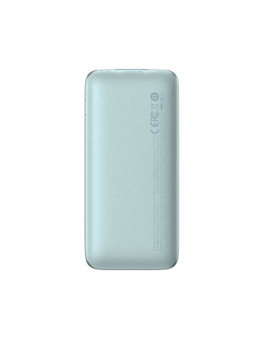 BASEUS powerbank 10 000 mAh + câble USB A vers Type C PD QC3.0 3A 22.5W PPBD040003 bleu