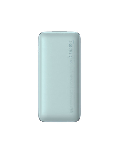BASEUS powerbank 10 000 mAh + câble USB A vers Type C PD QC3.0 3A 20W PPBD040103 bleu