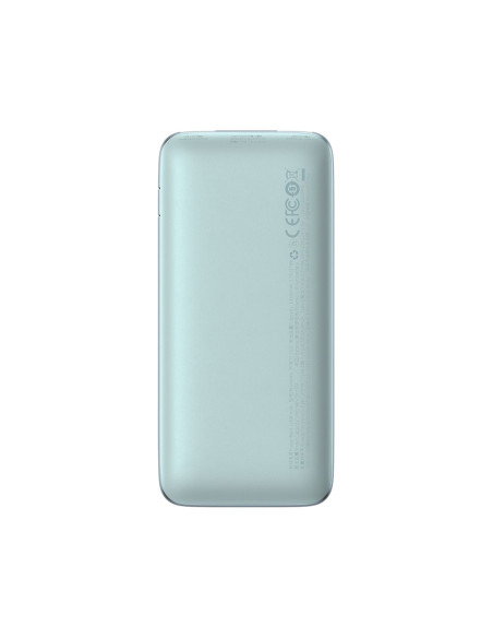 BASEUS powerbank 10 000 mAh + câble USB A vers Type C PD QC3.0 3A 20W PPBD040103 bleu