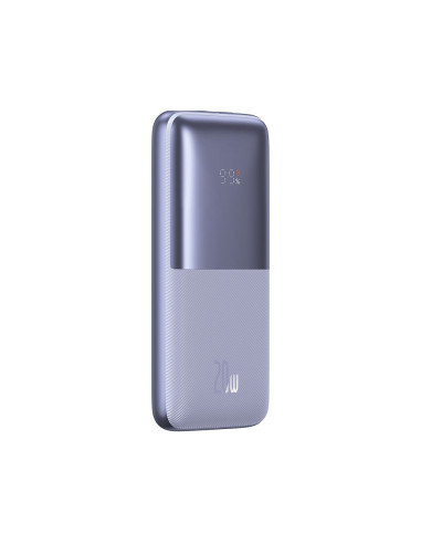 BASEUS powerbank 10 000 mAh + câble USB A vers Type C PD QC3.0 3A 20W PPBD040105 violet
