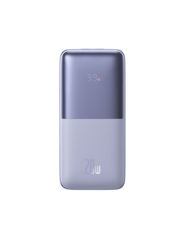 BASEUS powerbank 10 000 mAh + câble USB A vers Type C PD QC3.0 3A 20W PPBD040105 violet