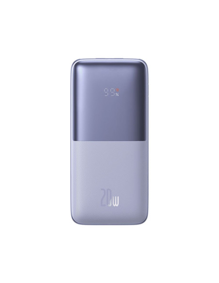 BASEUS powerbank 10 000 mAh + câble USB A vers Type C PD QC3.0 3A 20W PPBD040105 violet