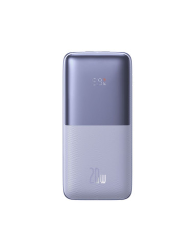 BASEUS powerbank 10 000 mAh + câble USB A vers Type C PD QC3.0 3A 20W PPBD040105 violet