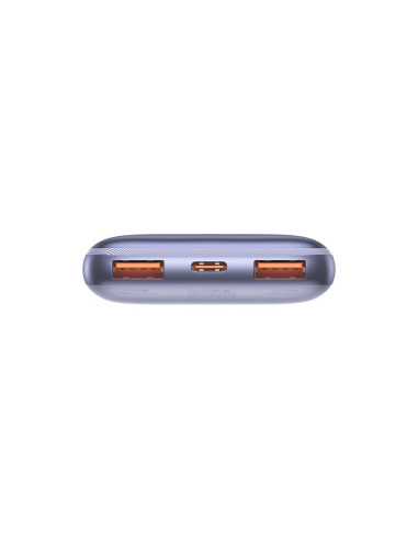 BASEUS powerbank 10 000 mAh + câble USB A vers Type C PD QC3.0 3A 20W PPBD040105 violet