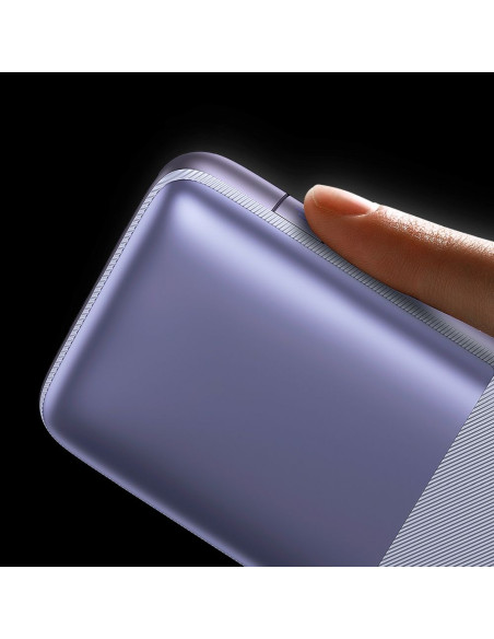 BASEUS powerbank 10 000 mAh + câble USB A vers Type C PD QC3.0 3A 20W PPBD040105 violet
