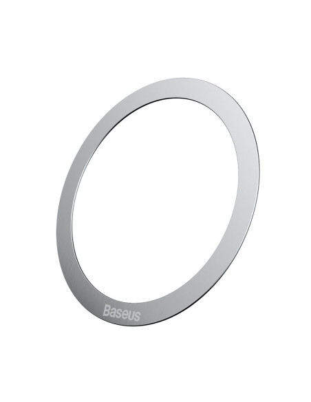 Plaques universelles BASEUS compatibles avec MagSafe PCCH000012 2 pièces argentées