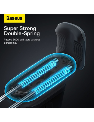 Support voiture BASEUS pour grille avec double fixation SUGP000001 noir