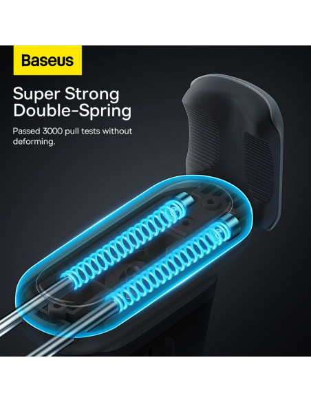 Support voiture BASEUS pour grille avec double fixation SUGP000001 noir