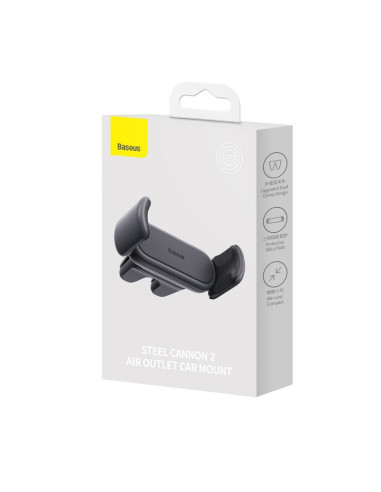 Support voiture BASEUS pour grille avec double fixation SUGP000001 noir