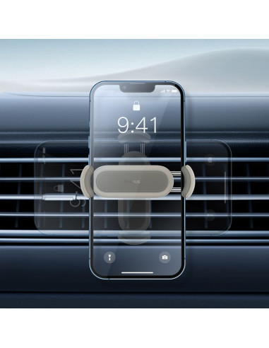 Support voiture BASEUS pour grille avec double fixation SUGP000002 blanc