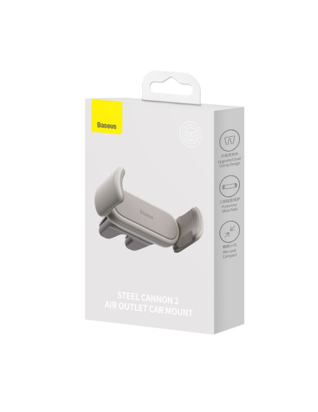 Support voiture BASEUS pour grille avec double fixation SUGP000002 blanc
