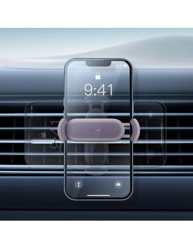 Support voiture BASEUS avec double fixation SUGP000005 violet
