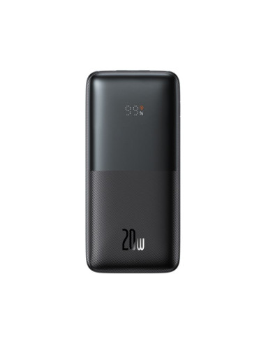 BASEUS powerbank 10 000 mAh + câble USB A vers Type C PD QC3.0 3A 20W PPBD040201 noir