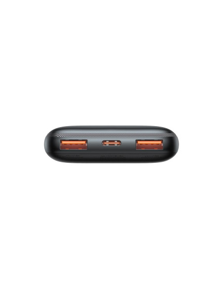 BASEUS powerbank 10 000 mAh + câble USB A vers Type C PD QC3.0 3A 20W PPBD040201 noir