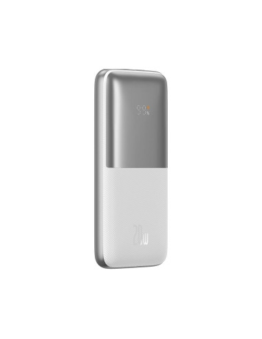 BASEUS powerbank 10 000 mAh + câble USB A vers Type C PD QC3.0 3A 20W PPBD040202 blanc