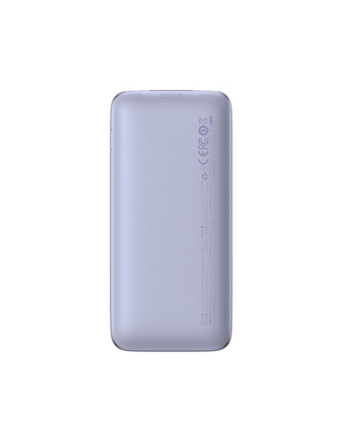 BASEUS powerbank 10 000 mAh + câble USB A vers Type C PD QC3.0 3A 20W PPBD040205 violet
