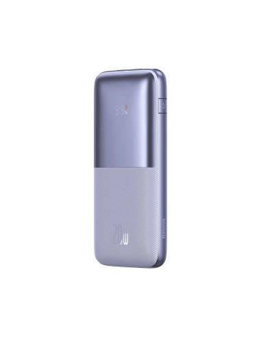 BASEUS powerbank 10 000 mAh + câble USB A vers Type C PD QC3.0 3A 20W PPBD040205 violet