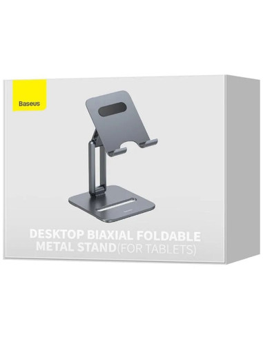 BASEUS porte-tablette pliable en métal BS-HP006 gris