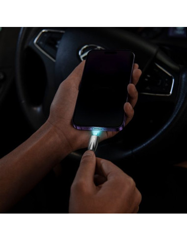 BASEUS Câble USB A vers Lightning 2.4A Glimmer CADH000301 2m noir