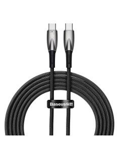BASEUS Type C to Type C PD 100W Glimmer cable CADH000801 2 m noir