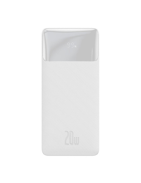 BASEUS powerbank 20 000 mAh PD QC3.0 3A 20W PPBD050302 white