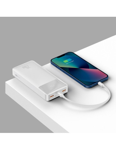 BASEUS powerbank 20 000 mAh PD QC3.0 3A 20W PPBD050302 white