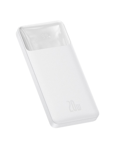 BASEUS powerbank 10 000 mAh PD QC3.0 3A 20W PPBD050502 white