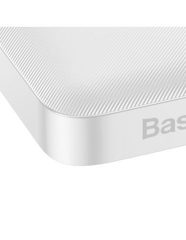 BASEUS powerbank 10 000 mAh PD QC3.0 3A 20W PPBD050502 white