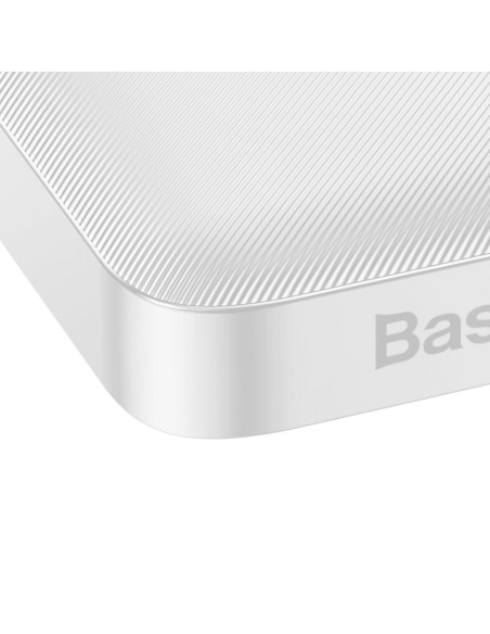 BASEUS powerbank 10 000 mAh PD QC3.0 3A 20W PPBD050502 white