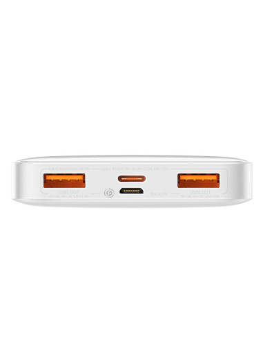 BASEUS powerbank 10 000 mAh PD QC3.0 3A 20W PPBD050502 white