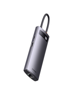 Adaptateur BASEUS HUB 6in1 Type C WKWG080013/BS-OH100 0,15 m gris 2