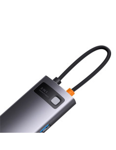 Adaptateur BASEUS HUB 8in1 Type C WKWG080113/BS-OH101 0,15 m gris 2