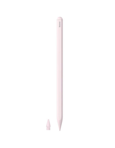 BASEUS stylet actif capacitif avec charge inductive compatible avec iPad 125 mAh Stylus Writing 2 Lite SXBC060104/BS-PS003 rose