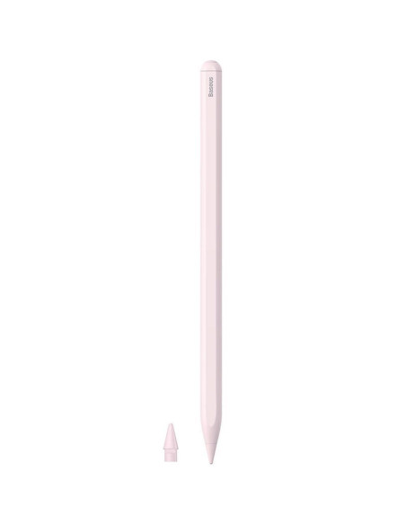 BASEUS stylet actif capacitif avec charge inductive compatible avec iPad 125 mAh Stylus Writing 2 Lite SXBC060104/BS-PS003 rose