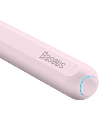 BASEUS stylet actif capacitif avec charge inductive compatible avec iPad 125 mAh Stylus Writing 2 Lite SXBC060104/BS-PS003 rose