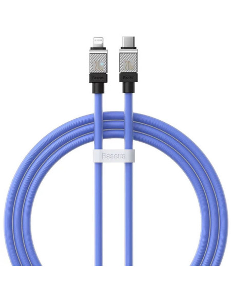 BASEUS Câble Type C vers Lightning PD 20W Coolplay CAKW000003 1 m bleu