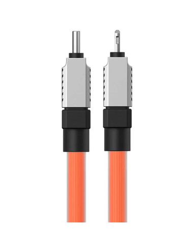 Câble BASEUS Type C vers Lightning PD 20W Coolplay CAKW000007 1 m orange