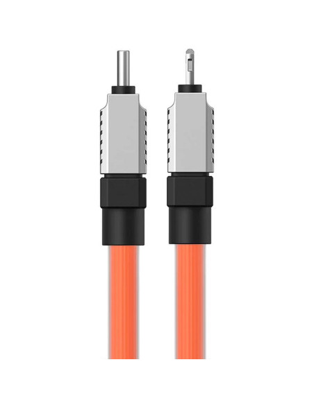 Câble BASEUS Type C vers Lightning PD 20W Coolplay CAKW000007 1 m orange