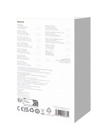 Câble BASEUS Type C vers Lightning PD 20W Coolplay CAKW000007 1 m orange