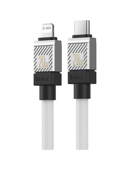 BASEUS Type C vers Lightning PD 20W Câble Coolplay CAKW000102 2 m blanc