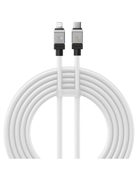 BASEUS Type C vers Lightning PD 20W Câble Coolplay CAKW000102 2 m blanc