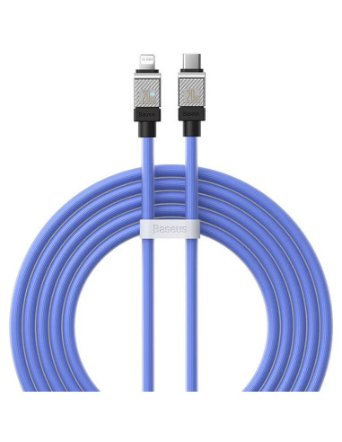 BASEUS Câble Type C vers Lightning PD 20W Coolplay CAKW000103 2m bleu