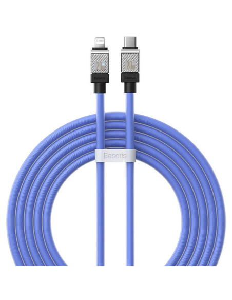 BASEUS Câble Type C vers Lightning PD 20W Coolplay CAKW000103 2m bleu