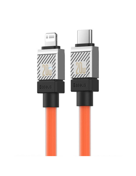 Câble BASEUS Type C vers Lightning PD 20W Coolplay CAKW000107 2 m orange