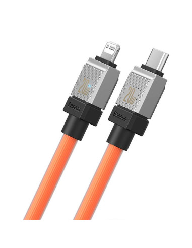 Câble BASEUS Type C vers Lightning PD 20W Coolplay CAKW000107 2 m orange