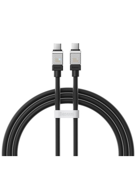 BASEUS cabel Type C to Type C PD 100W Coolplay CAKW000201 1 m black