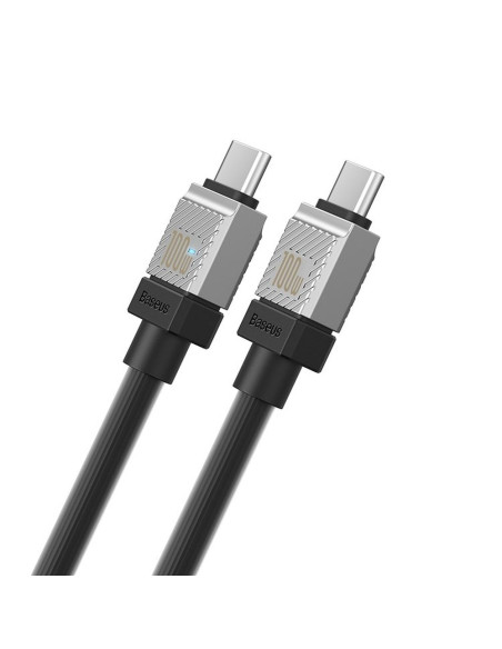 BASEUS cabel Type C to Type C PD 100W Coolplay CAKW000201 1 m black