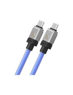 BASEUS Type C vers Type C PD 100W Câble Coolplay CAKW000203 1 m bleu